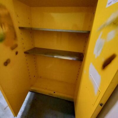LOT 4P HEAVY DUTY METAL CABINET