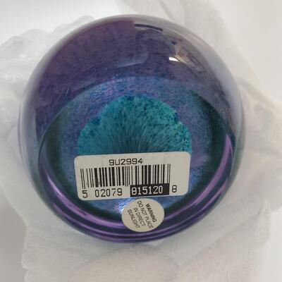 Caithness Glass Paperweight Signed