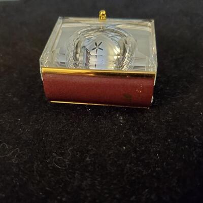 Swarovski Miniature Book Clock