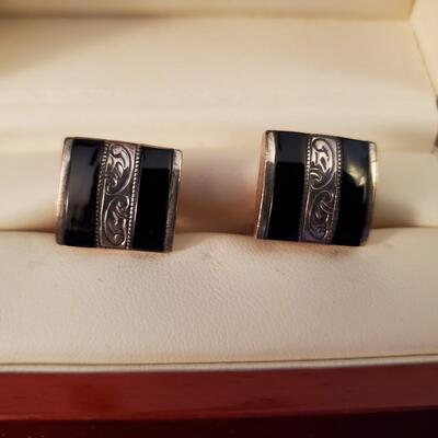 Robert Talbot 925 Formal Cuff Links