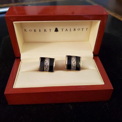 Robert Talbot 925 Formal Cuff Links