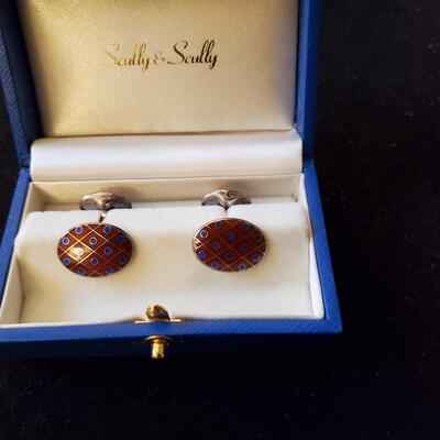 Scully & Scully Sterling Cuff Links