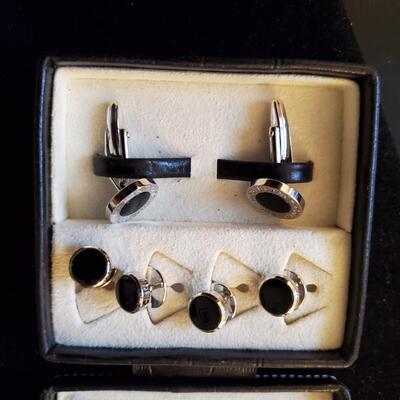 Mont Blanc Onyx 925 Tuxedo Set