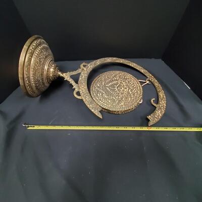 Brass Engraved Asian Gong