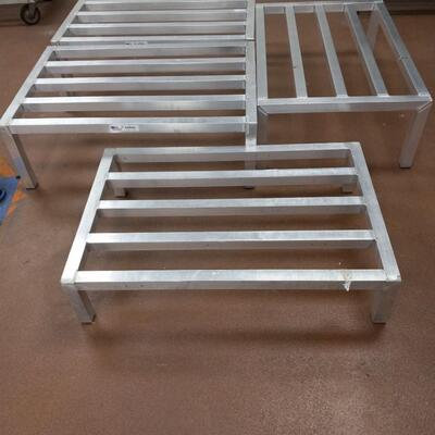 LOT 26N ALUMMINUM FOOD STANDS