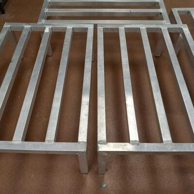 LOT 26N ALUMMINUM FOOD STANDS