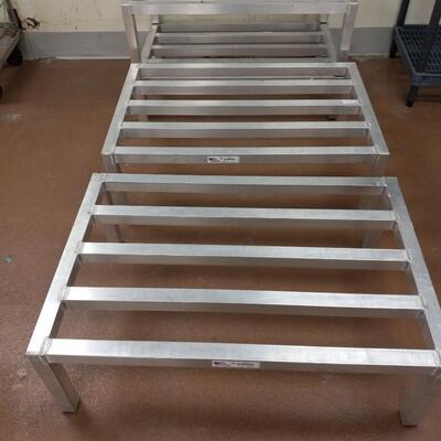 LOT 26N ALUMMINUM FOOD STANDS