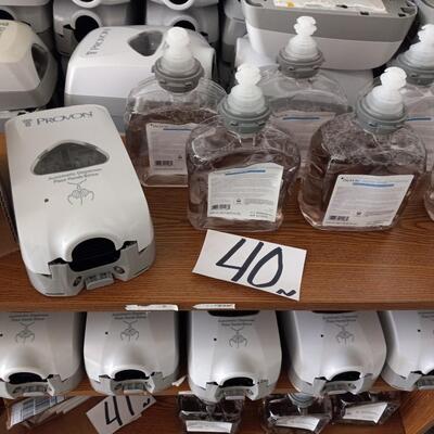 LOT 40N PROVON AUTOMATIC SOAP DISPENSERS