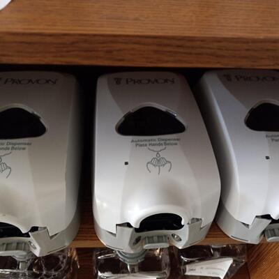 LOT 40N PROVON AUTOMATIC SOAP DISPENSERS