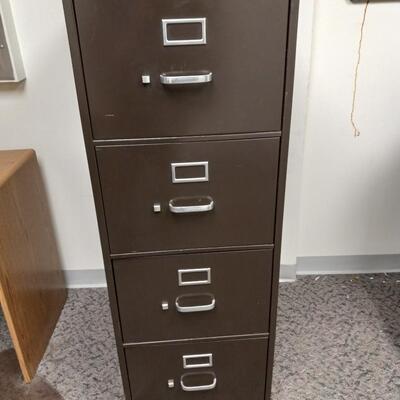 LOT 58N HON METAL FILING CABINET