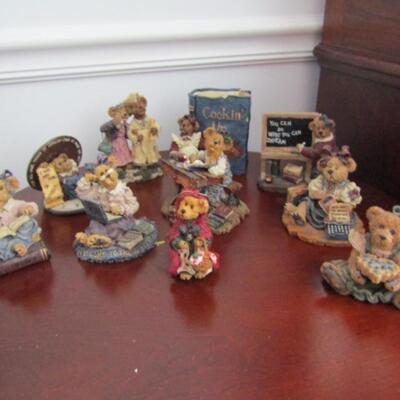 Collection of Boyd's Bears Figurines (Group #5)