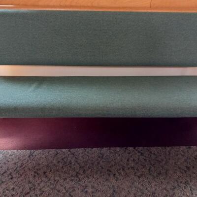 LOT 49W TWO WOODEN PEWS