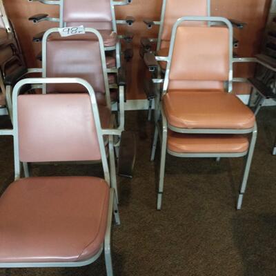 LOT 98T STACKABLE CHAIRS