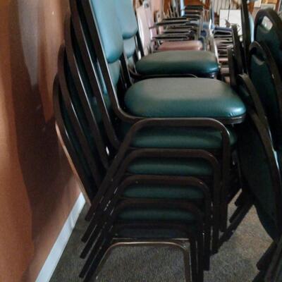 LOT 93T 16 STACKABLE CHAIRS