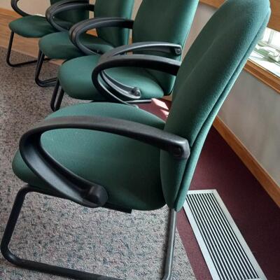 LOT 17W FOUR UPHOLSTERED CHAIRS