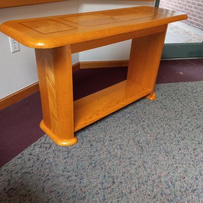 LOT 15W  WOODEN TABLE