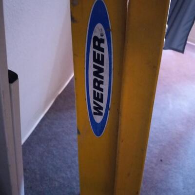 6' WERNER LADDER AND STEP LADDER