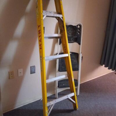6' WERNER LADDER AND STEP LADDER