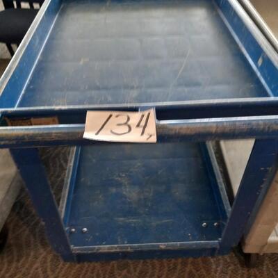 LOT 134T CART ON CASTORS