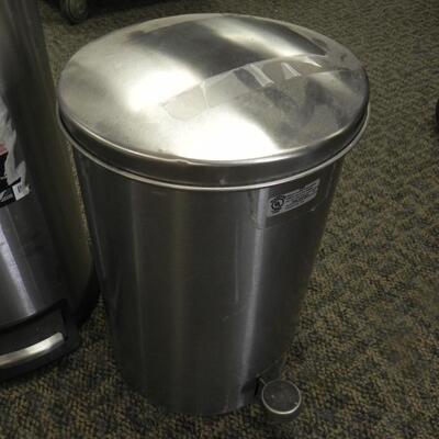 LOT 70W THREE TRASHCANS