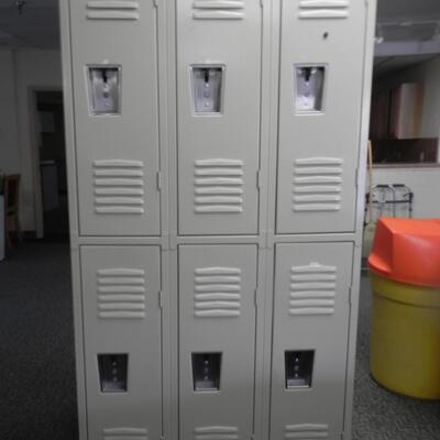LOT 57W METAL LOCKERS