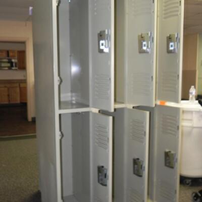 LOT 56W METAL LOCKERS