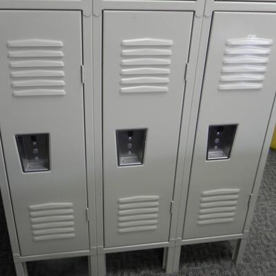 LOT 56W METAL LOCKERS
