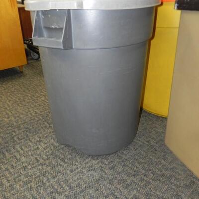FOUR TRASH CANS