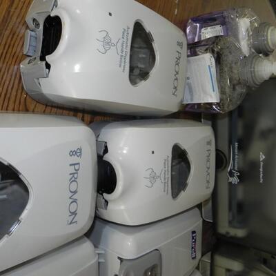 LOT 62W AUTOMATIC SOAP AND TOWEL DISPENSERS