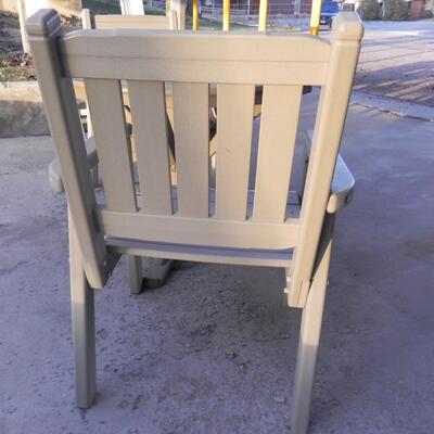 PATIO TABLE AND CHAIRS
