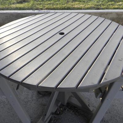 PATIO TABLE AND CHAIRS