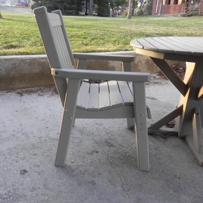 PATIO TABLE AND CHAIRS