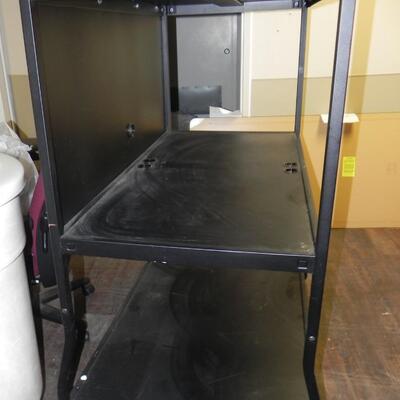 BRETFORD METAL SHELVING ON CASTERS