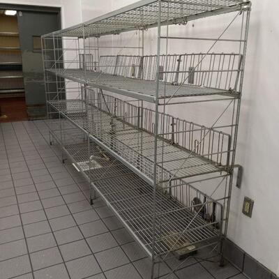 WIRE METAL SHELVING