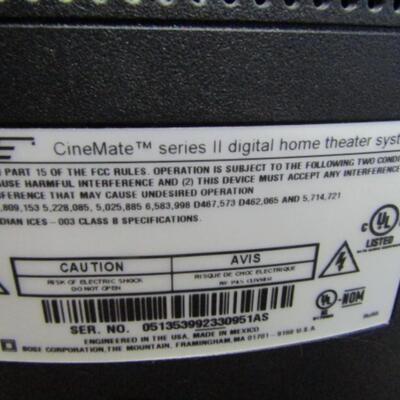 Bose CineMate Series II Digital Home Theater System