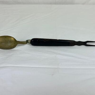 149  Civil War Army Fork/Spoon & Civil War Bullets