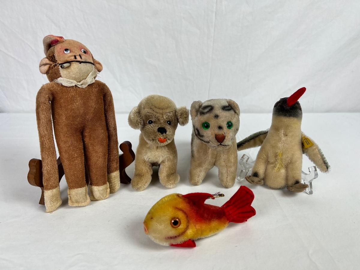 Antique steiff animals on sale