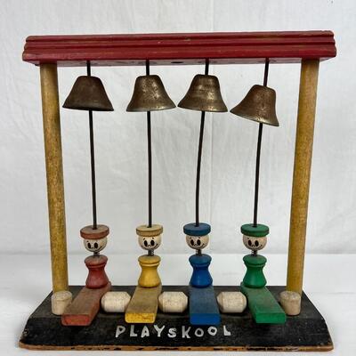 156  Vintage Playskool Bell Toy