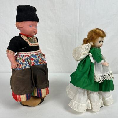 157  Lot of Vintage Celluloid/ Madame Alexander Dolls