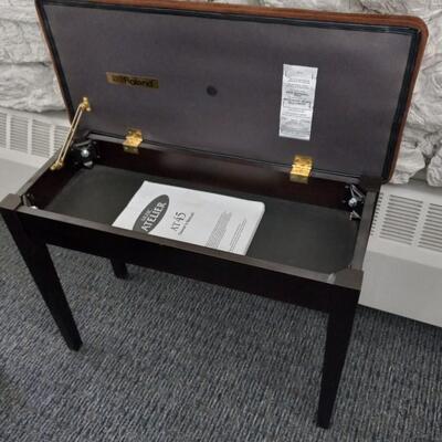 LOT 6W  ROLAND ATELIER ORGAN AND BENCH
