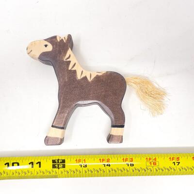 HOLZTIGER WOODEN HORSE TOY - GERMANY