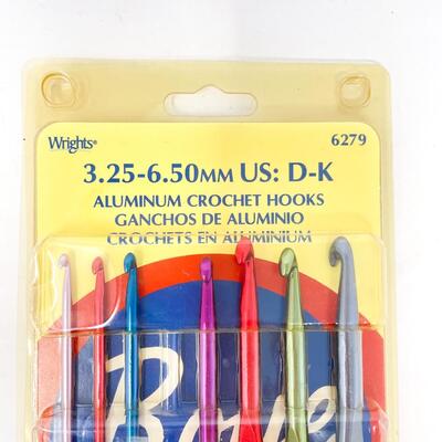 BOYE SET OF ALUMINUM CROCHET HOOKS - MISSING 1