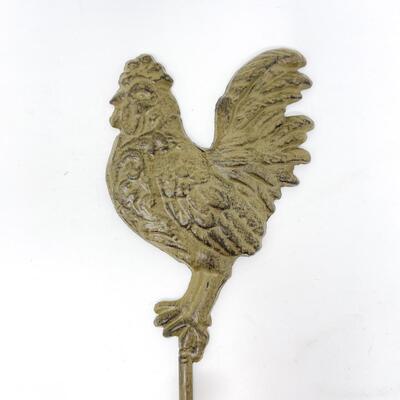 CAST IRON CHICKEN WALL HOOK