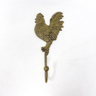 CAST IRON CHICKEN WALL HOOK