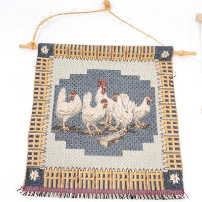 CHICKEN & ROOSTER WALL DECOR BUNDLE