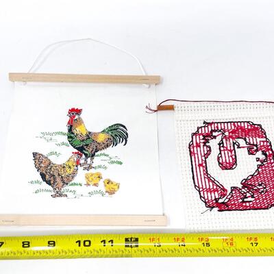 CHICKEN & ROOSTER WALL DECOR BUNDLE