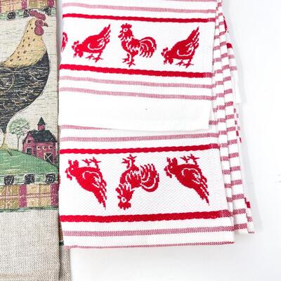 CHICKEN & ROOSTER KITCHEN TOWEL BUNDLE