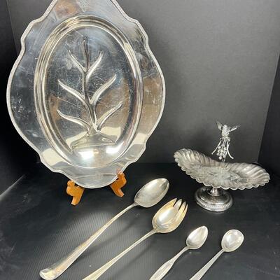172. Lot of Silver Plate Items
