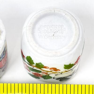 TINY CERAMIC CANDLE HOLDERS - GERMANY