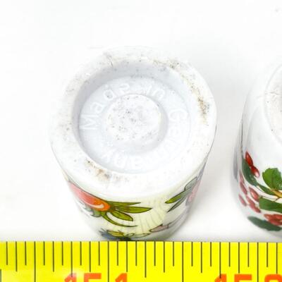 TINY CERAMIC CANDLE HOLDERS - GERMANY